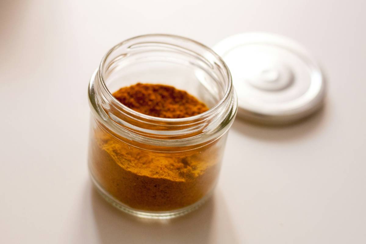 Zero waste curry glass jar
